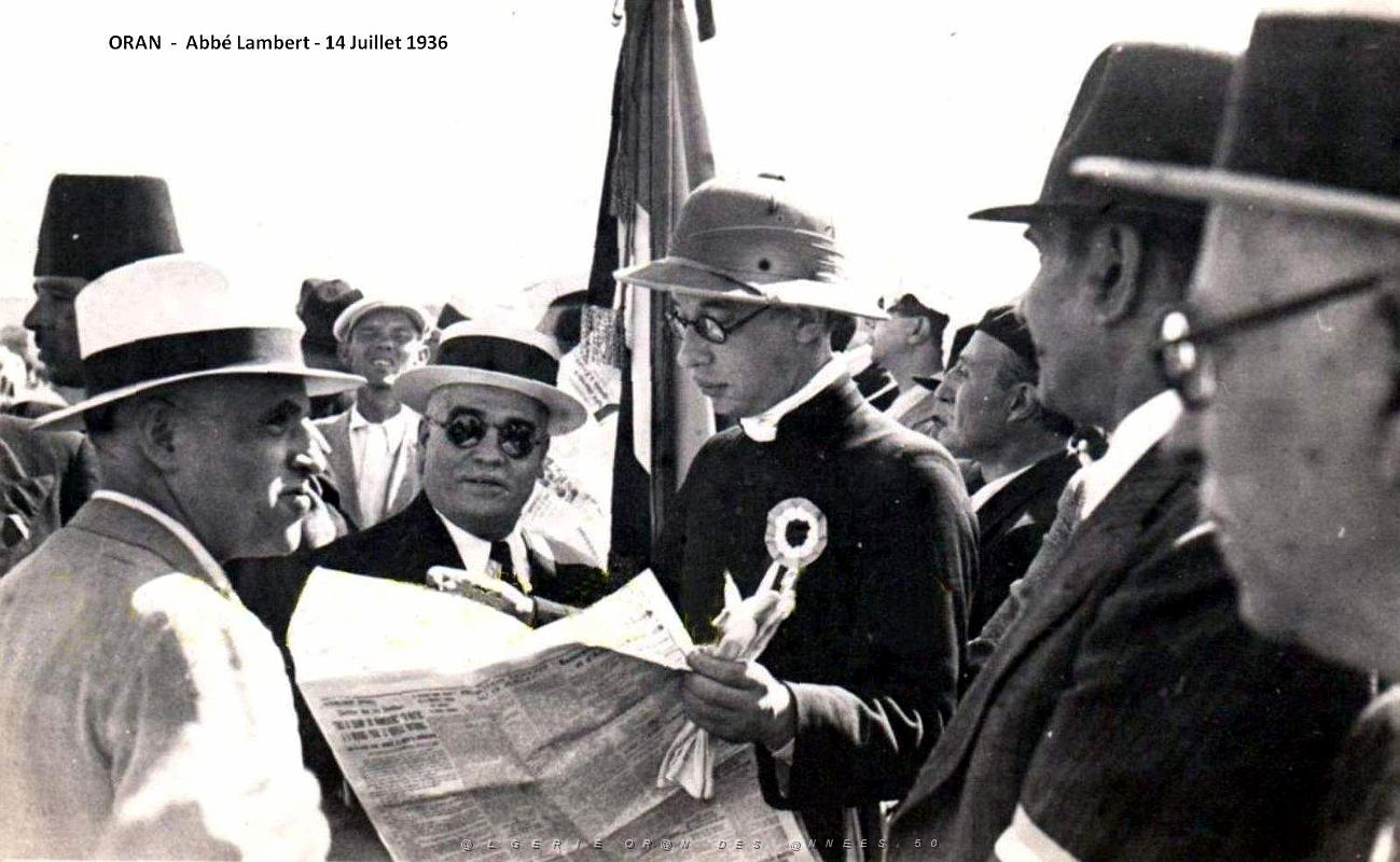 Oran - Abbe Lambert - 14 Juillet 1936.jpg